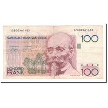 Banknote, Belgium, 100 Francs, KM:142a, VF(30-35)