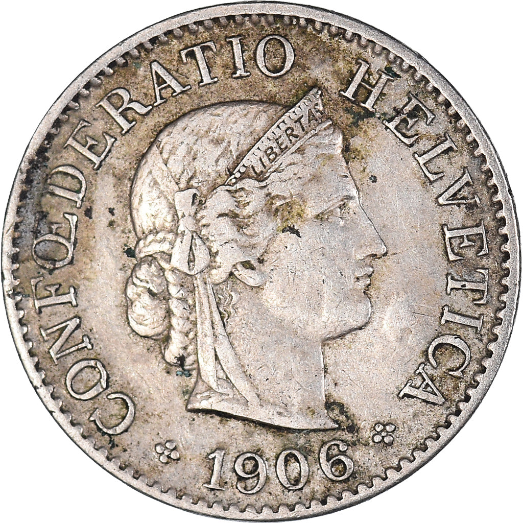 Munten, Zwitserland, 5 Rappen, 1906