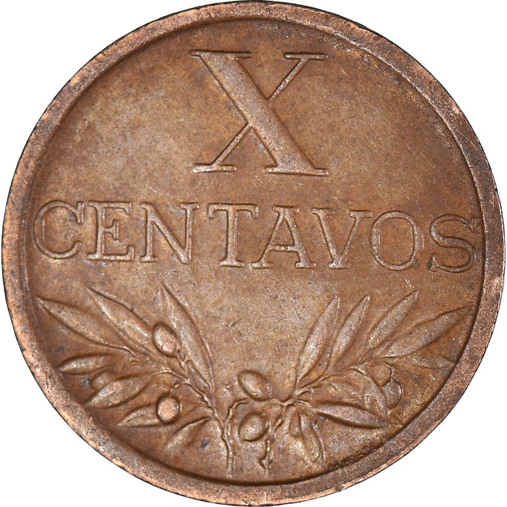Moneta, Portugal, 10 Centavos, 1957