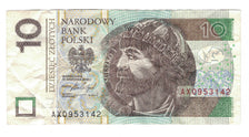 Banknote, Poland, 10 Zlotych, 1994, 1994-03-25, KM:173a, VF(30-35)