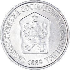 Moeda, Checoslováquia, 10 Haleru, 1969