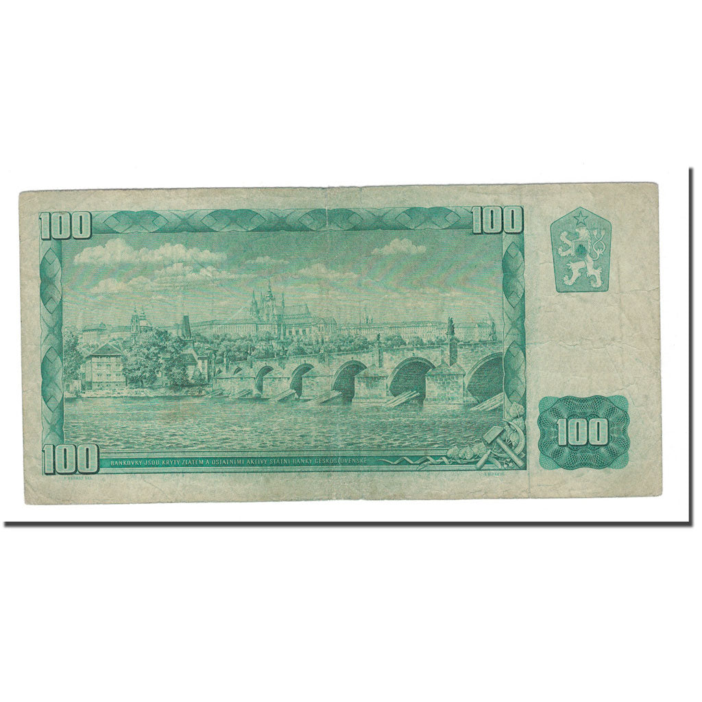 Banknote, Czechoslovakia, 100 Korun, 1961, KM:91a, VF(20-25)