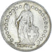 Moneda, Suiza, 1/2 Franc, 1945
