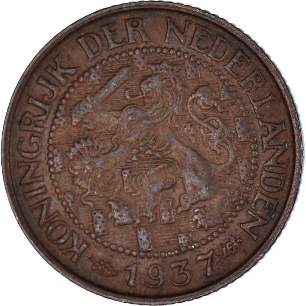 Munten, Nederland, Cent, 1937