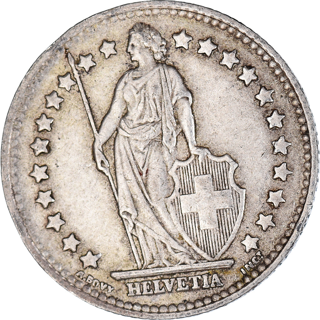 Moneda, Suiza, Franc, 1944