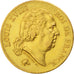 FRANCE, Louis XVIII, 40 Francs, 1818, Lille, KM #713.6, AU(50-53), Gold,...