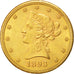 UNITED STATES, Coronet Head, $10, Eagle, 1893, U.S. Mint, KM #102, AU(55-58),...