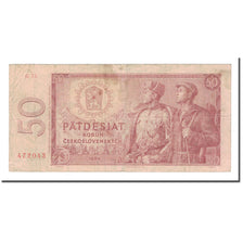 Banknote, Czechoslovakia, 50 Korun, 1964, KM:90b, VF(20-25)