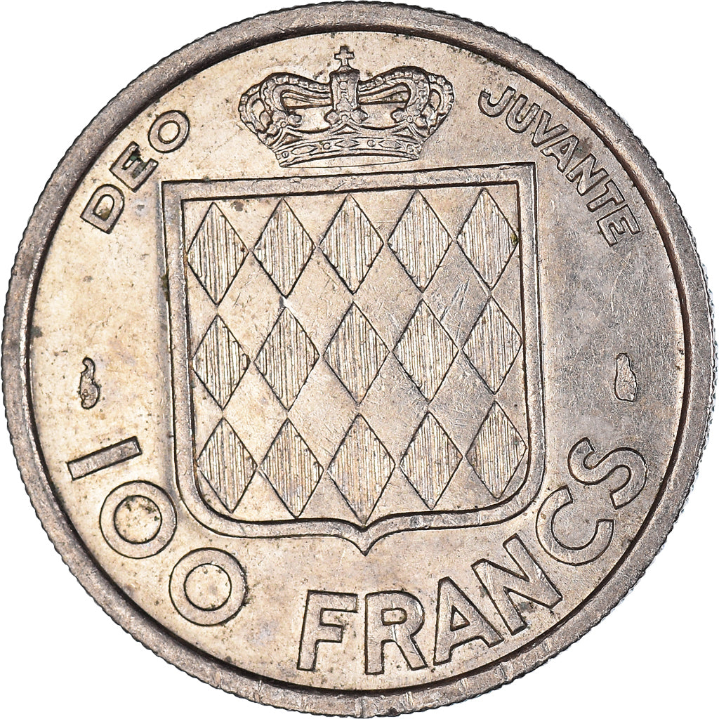 Coin, Monaco, 100 Francs, 1956