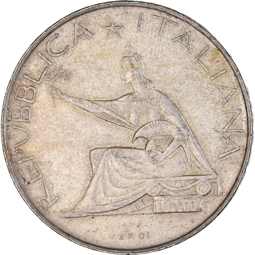Münze, Italien, 500 Lire, 1961