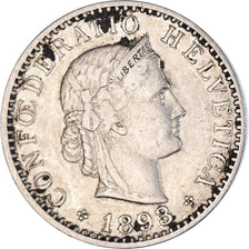 Moneta, Szwajcaria, 20 Rappen, 1893