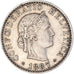 Moneda, Suiza, 20 Rappen, 1887