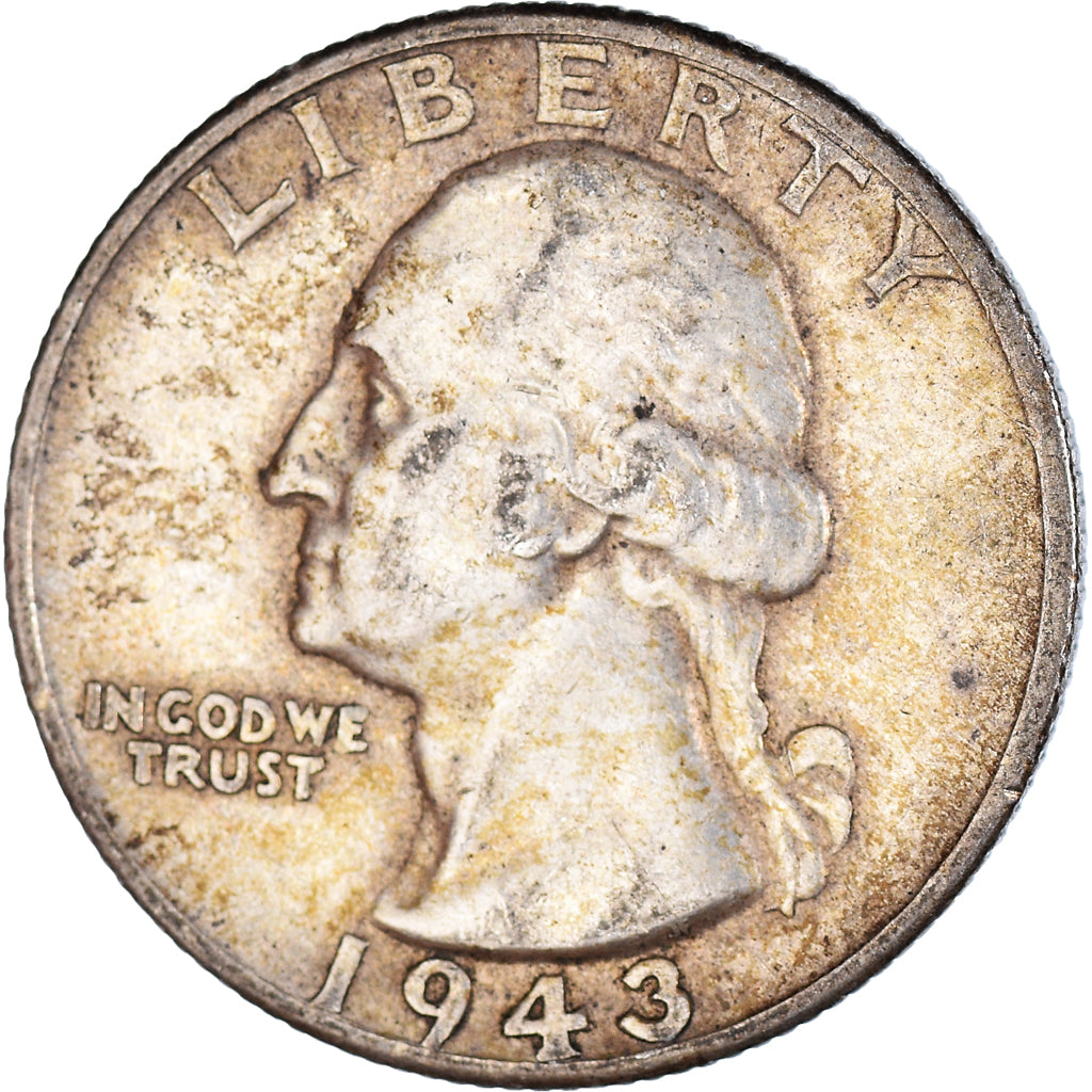 Moneda, Estados Unidos, Quarter, 1943