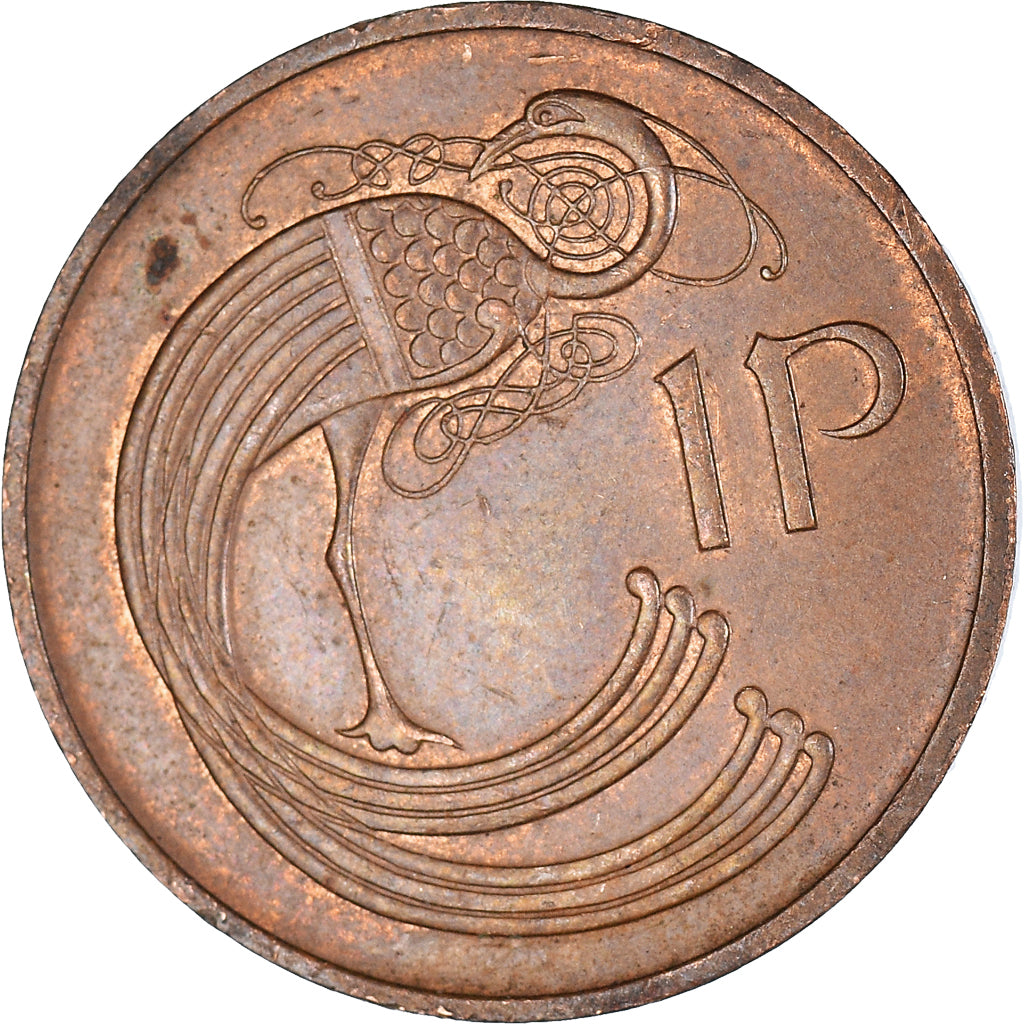 Monnaie, République d'Irlande, Penny, 1978