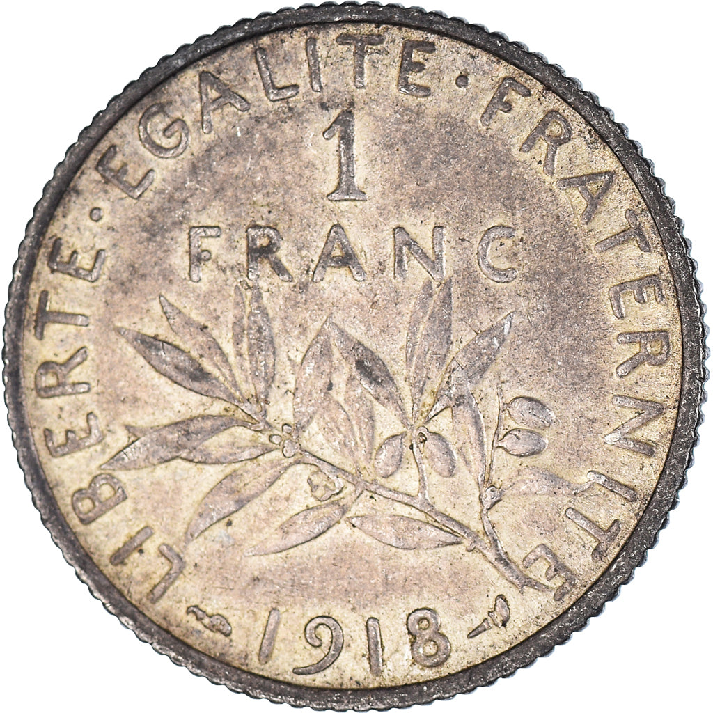 Moeda, França, Franc, 1918