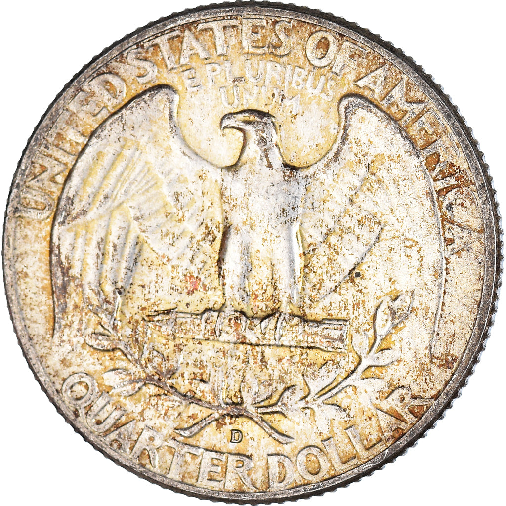 Moneda, Estados Unidos, Quarter, 1964