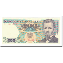 Billet, Pologne, 200 Zlotych, 1988, 1988-12-01, KM:144c, NEUF