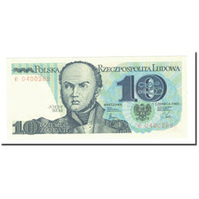 Banknote, Poland, 10 Zlotych, 1982, 1982-06-01, KM:148a, UNC(65-70)
