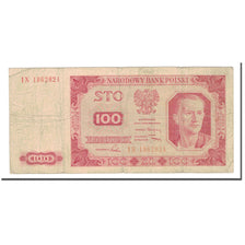 Geldschein, Polen, 100 Zlotych, 1948, 1948-07-01, KM:139a, S