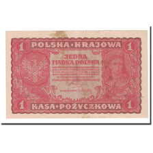 Banknote, Poland, 1 Marka, 1919, 1919-08-23, KM:23, VF(20-25)