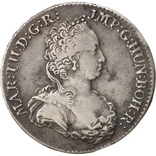 Paesi Bassi austriaci, Maria Theresa, 1/2 Ducaton, 1749, Anvers, BB, Argento,...