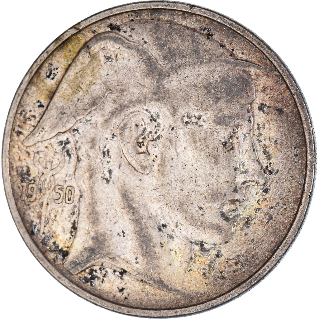 Coin, Belgium, 20 Francs, 20 Frank, 1950