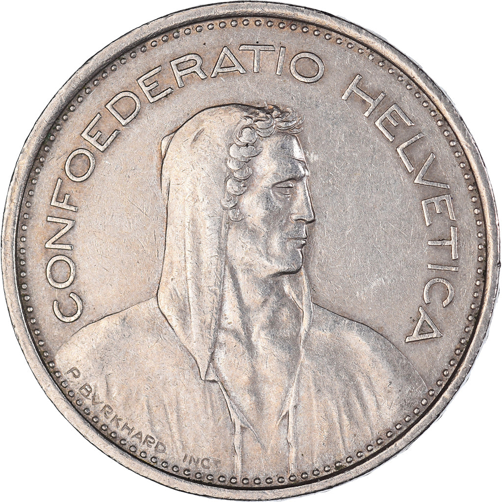 Coin, Switzerland, 5 Francs, 1968