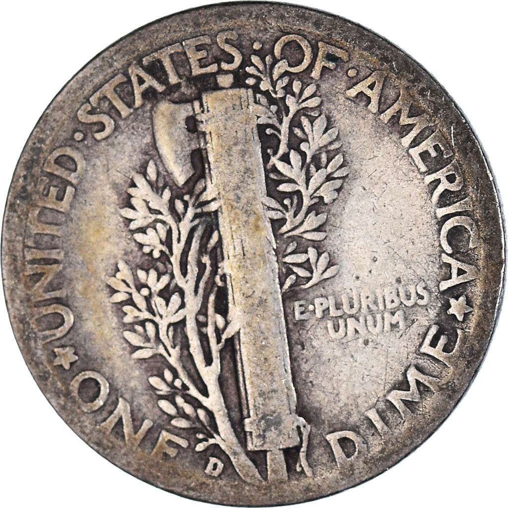 Coin, United States, Dime, 1939