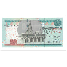 Billete, 5 Pounds, 2002, Egipto, 2002-05-22, KM:63a, UNC
