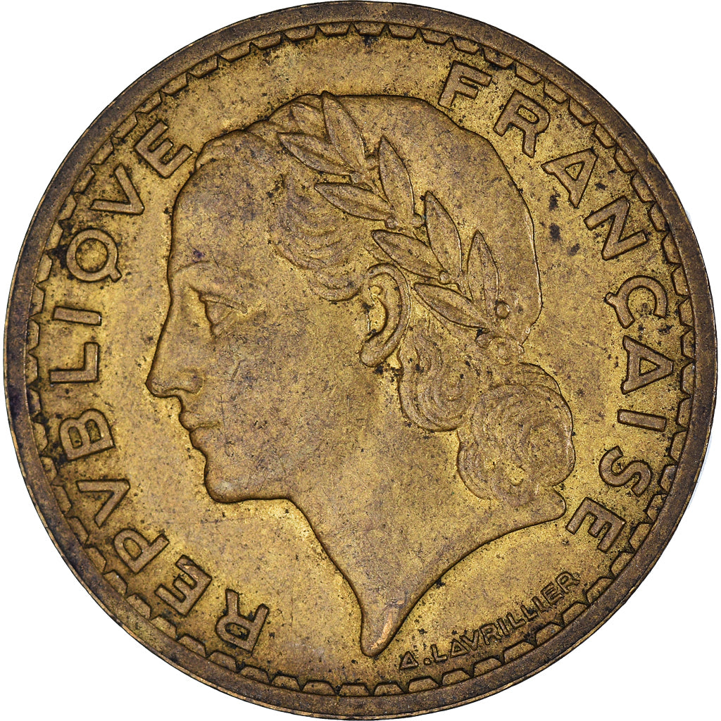 Coin, France, 5 Francs, 1938