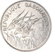 Moneda, Gabón, 100 Francs, 1975