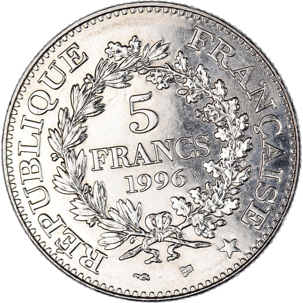Coin, France, 5 Francs, 1996