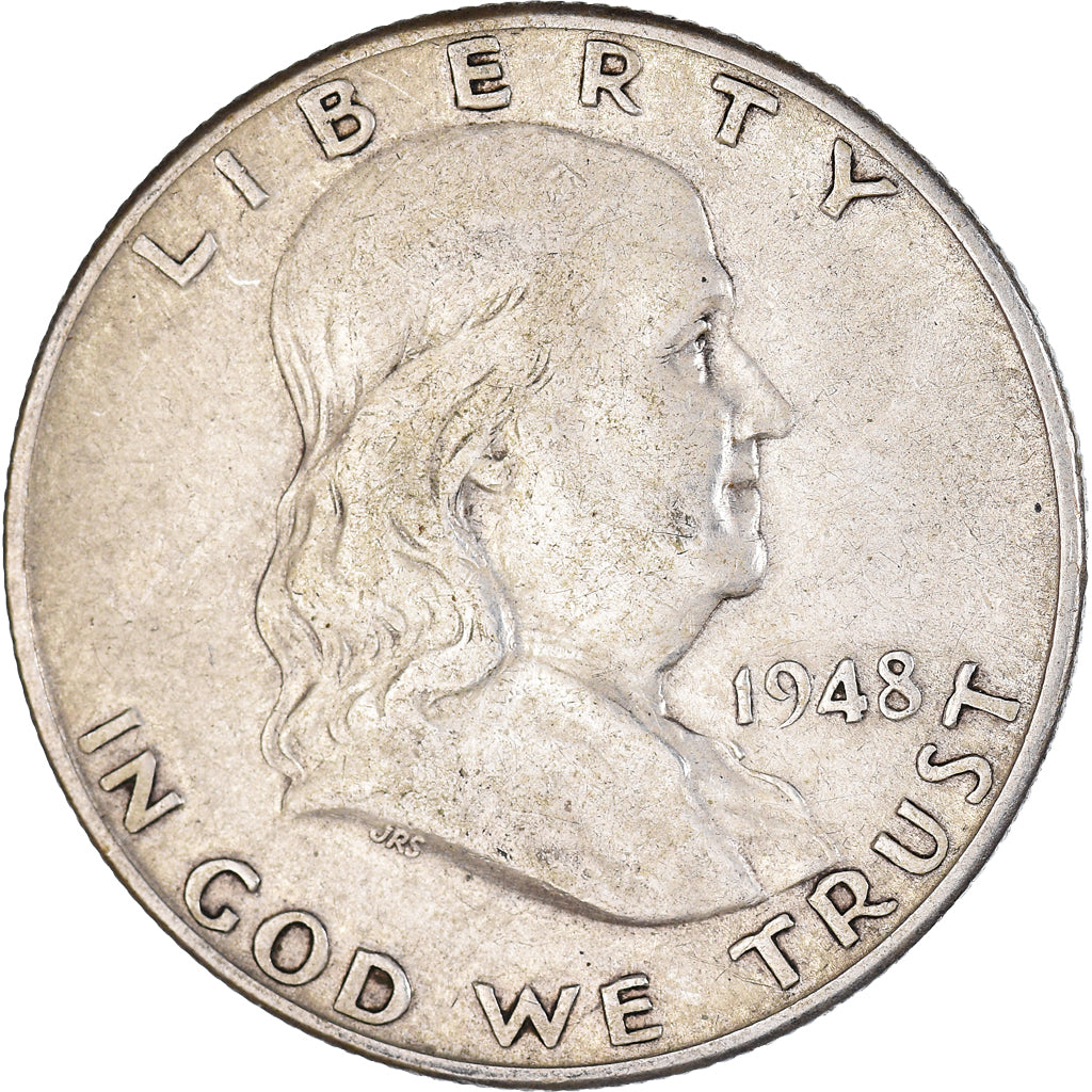 Münze, Vereinigte Staaten, Half Dollar, 1948