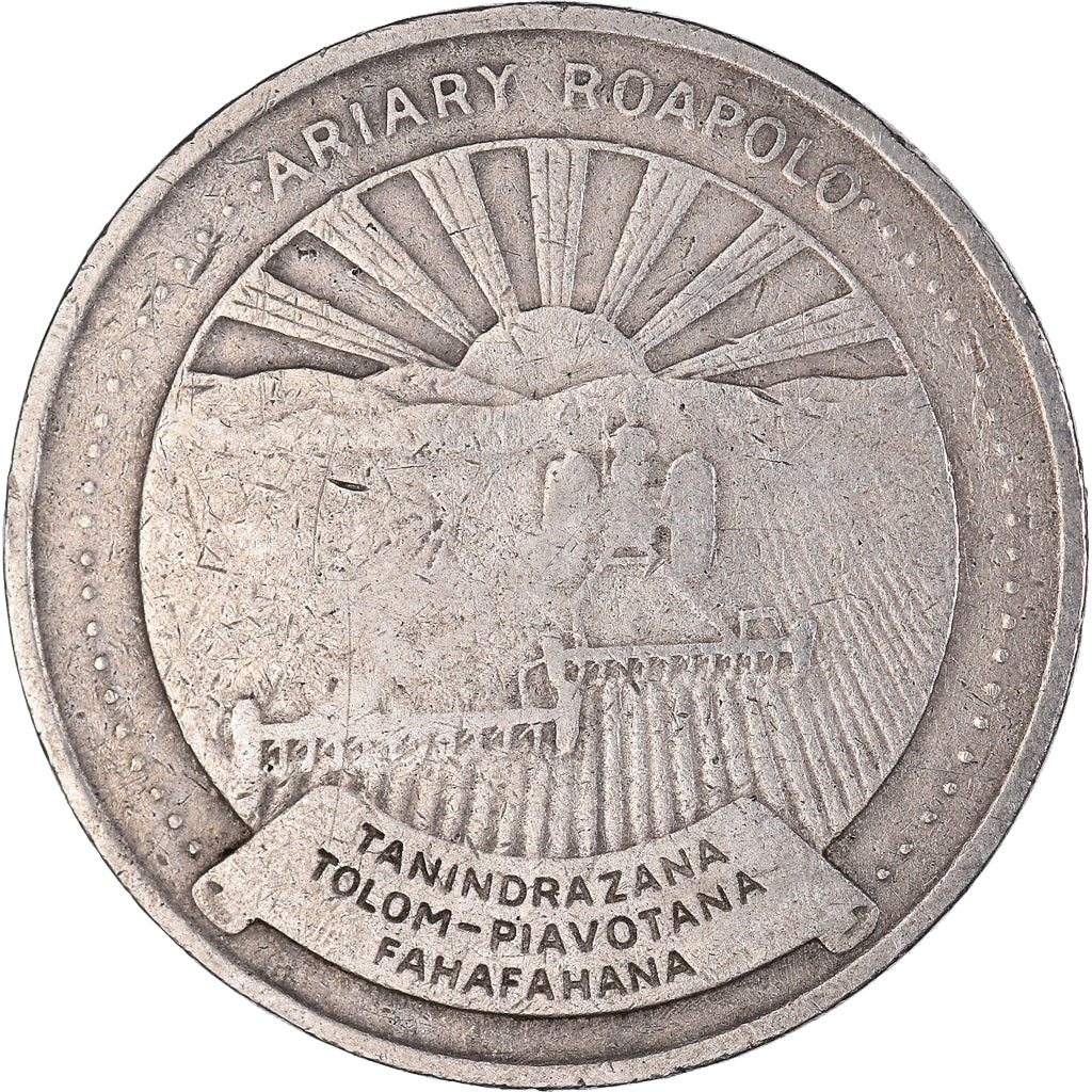 Moneda, Madagascar, 20 Ariary, 1983