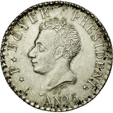 Coin, Haiti, 50 Centimes, 1828, EF(40-45), Silver, KM:20