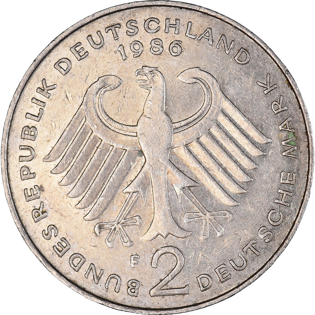 Munten, Duitsland, 2 Mark, 1986