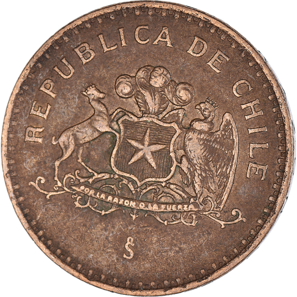 Moneda, Chile, 100 Pesos, 1992