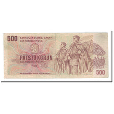 Banknote, Czechoslovakia, 500 Korun, 1973, KM:93, VF(20-25)