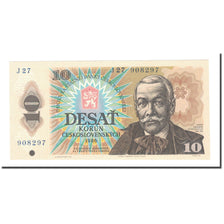 Banknote, Czechoslovakia, 10 Korun, 1986, KM:94, UNC(65-70)
