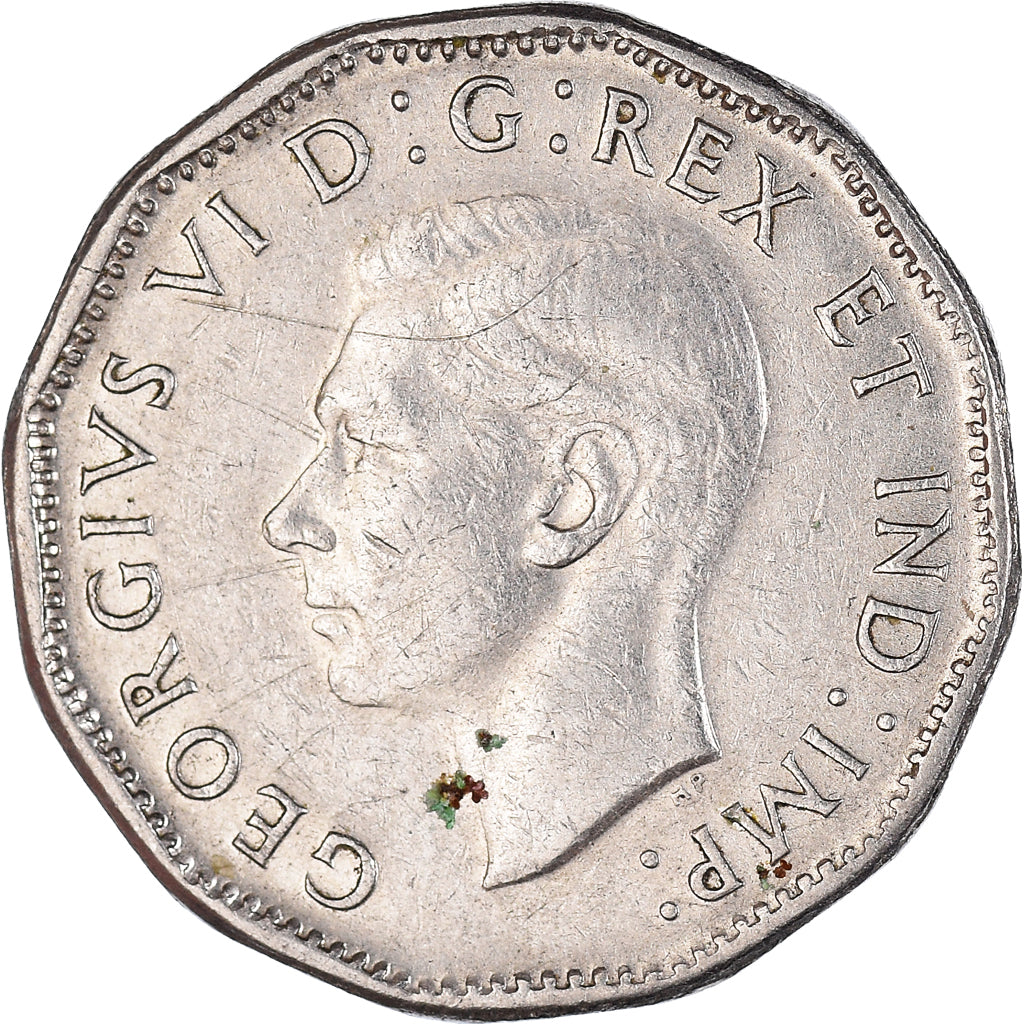 Münze, Kanada, 5 Cents, 1947