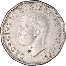 Münze, Kanada, 5 Cents, 1947