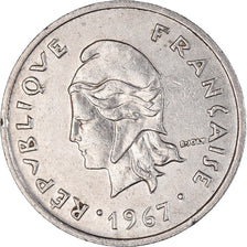 Moneta, Nowa Kaledonia, 10 Francs, 1967