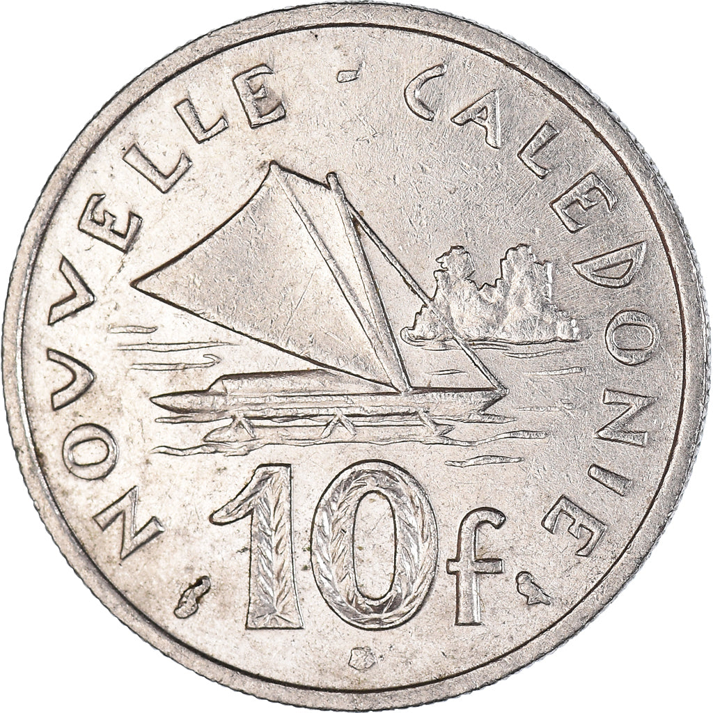Moneta, Nowa Kaledonia, 10 Francs, 1967