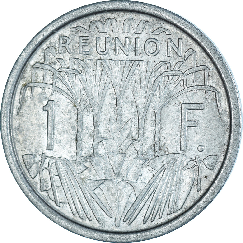 Munten, Isles of France and of Bourbon, 1 Franc, 1973