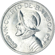 Moneda, Panamá, 1/4 Balboa, 1993