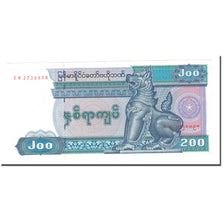 Billet, Myanmar, 200 Kyats, KM:75b, NEUF