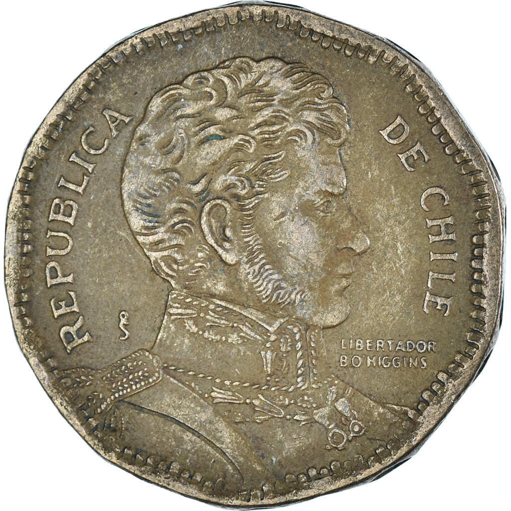 Moneda, Chile, 50 Pesos, 1993