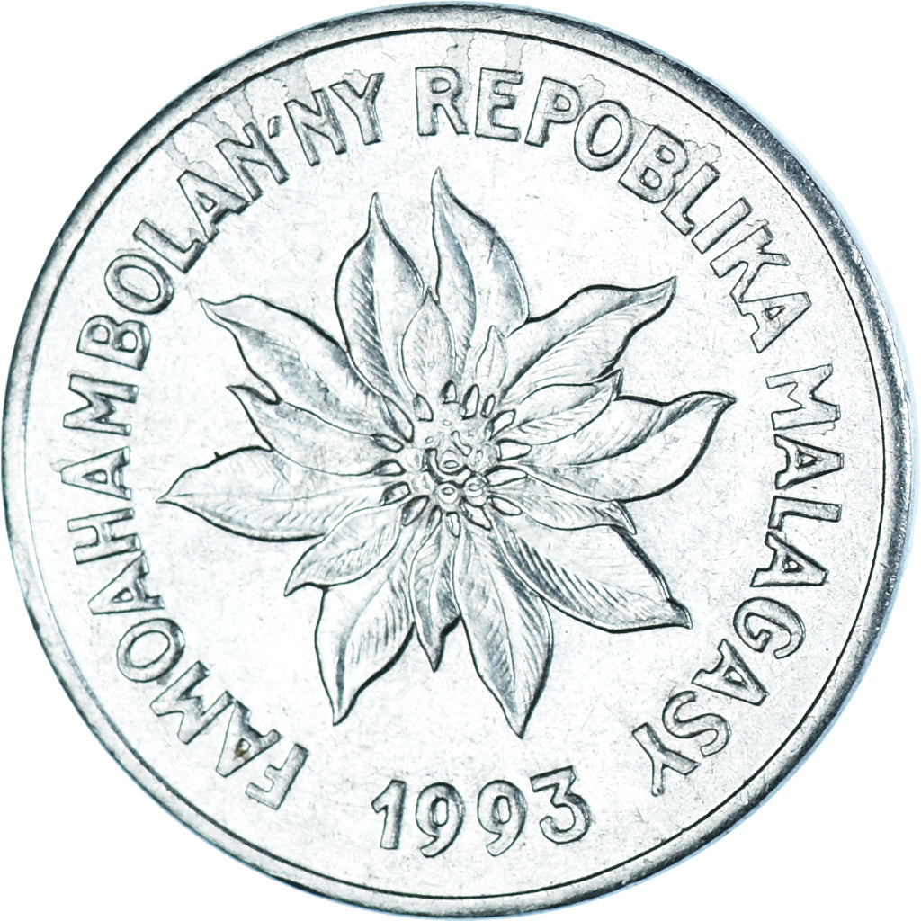 Moneta, Madagascar, Franc, 1993