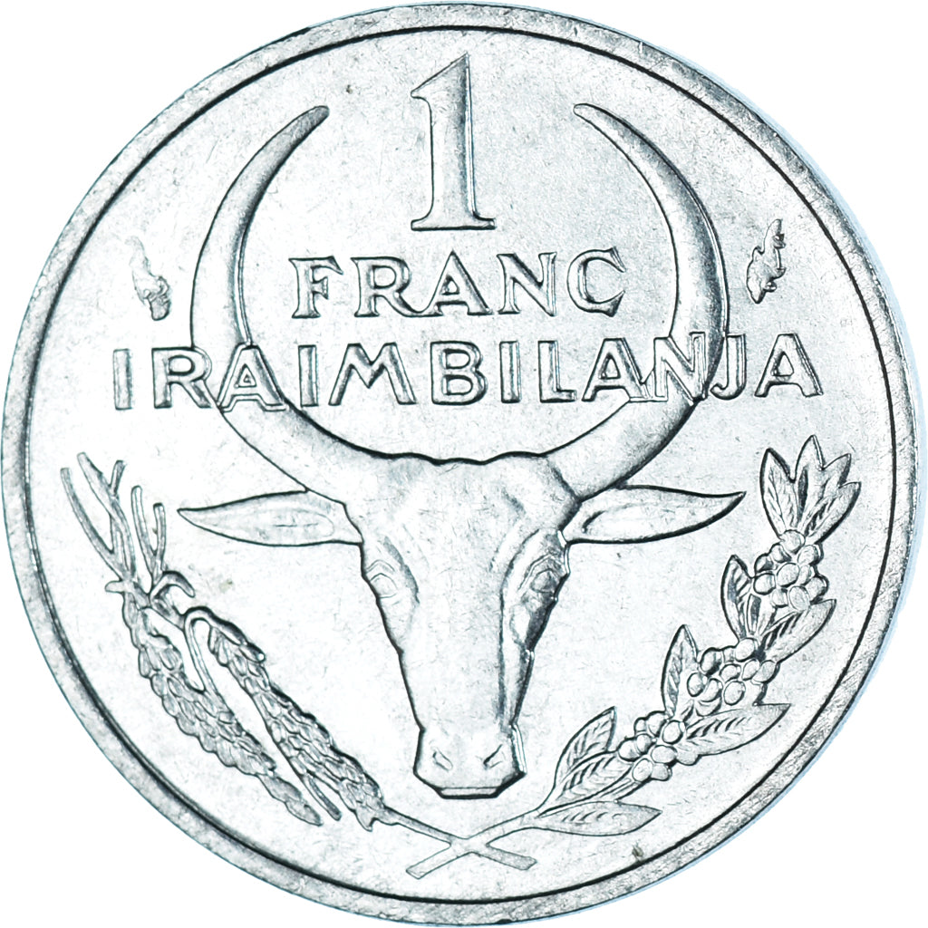 Moneta, Madagascar, Franc, 1993