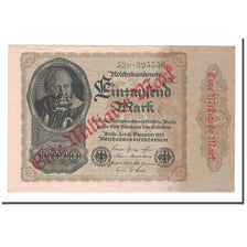 Billete, 1 Milliarde Mark on 1000 Mark, 1922, Alemania, 1922-12-15, KM:113a, MBC